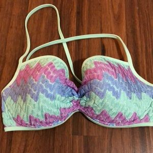 Purple & blue VS bra bikini